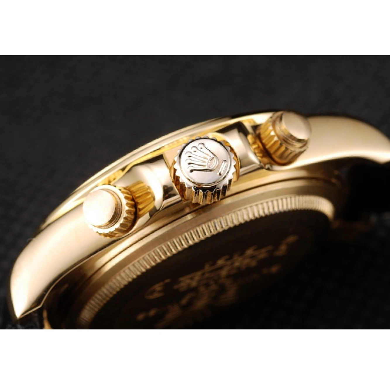 MiroTime 0717 Rolex Daytona Lady Gold Case Crystal Studded Bezel Crystal Studded Dial 98238